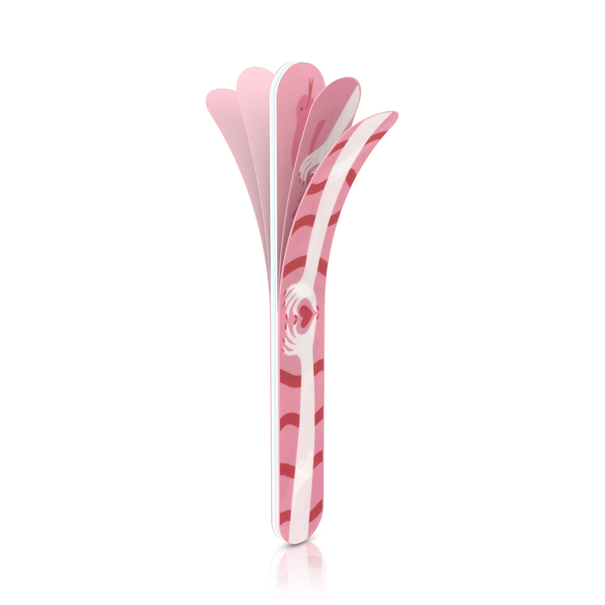 MULTI-fille 6-in-1 180/240 / МУЛЬТИ-пилка 6-В-1. Многослойная двухсторонняя пилка с дизайном - Image 6