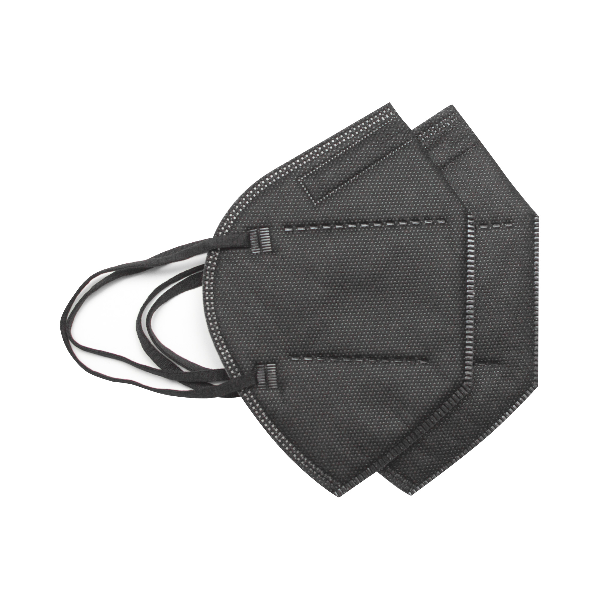 The Mask 3D KN95/ Черные бамбуковые маски 3D KN95