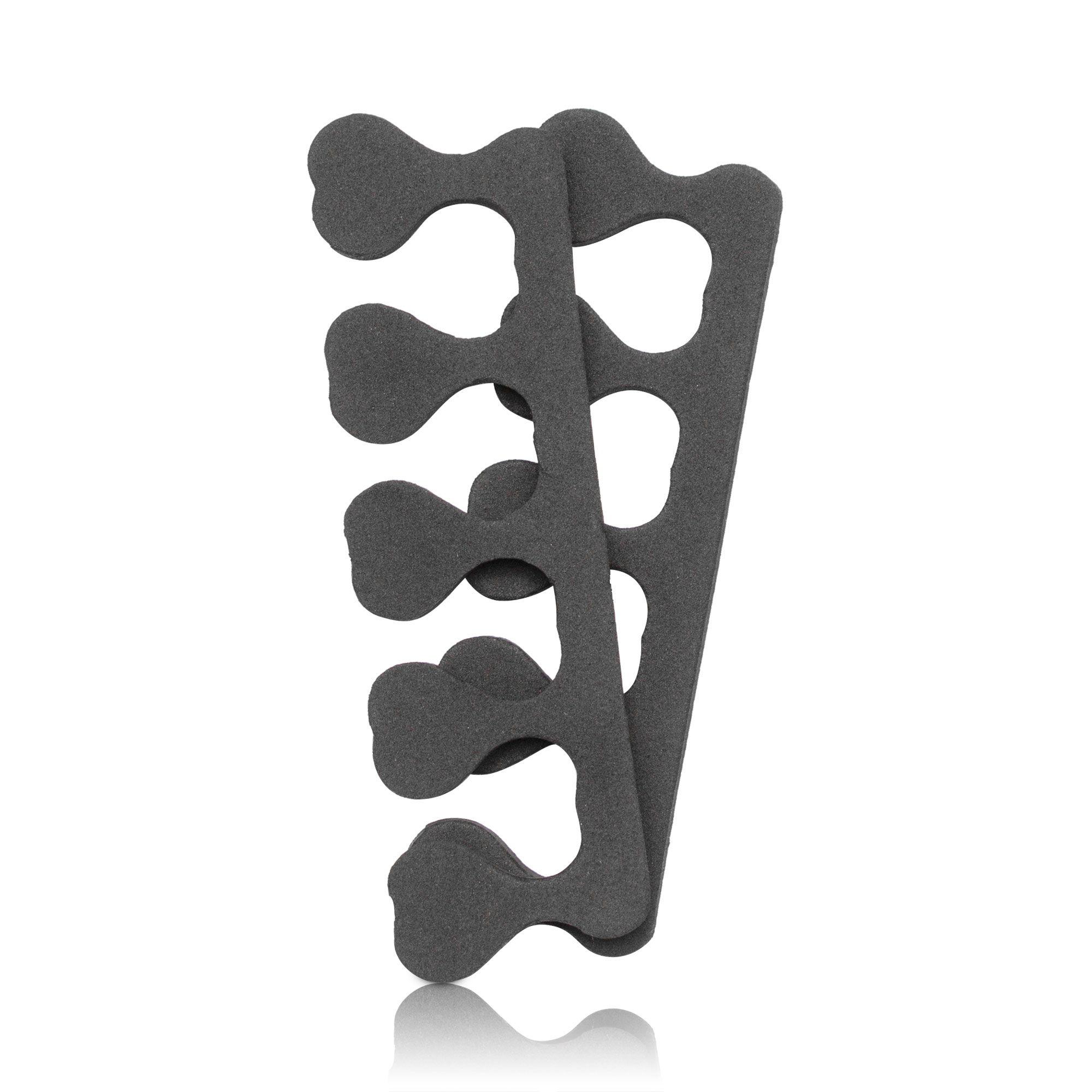 Разделители HEART attack черные для педикюра Japure