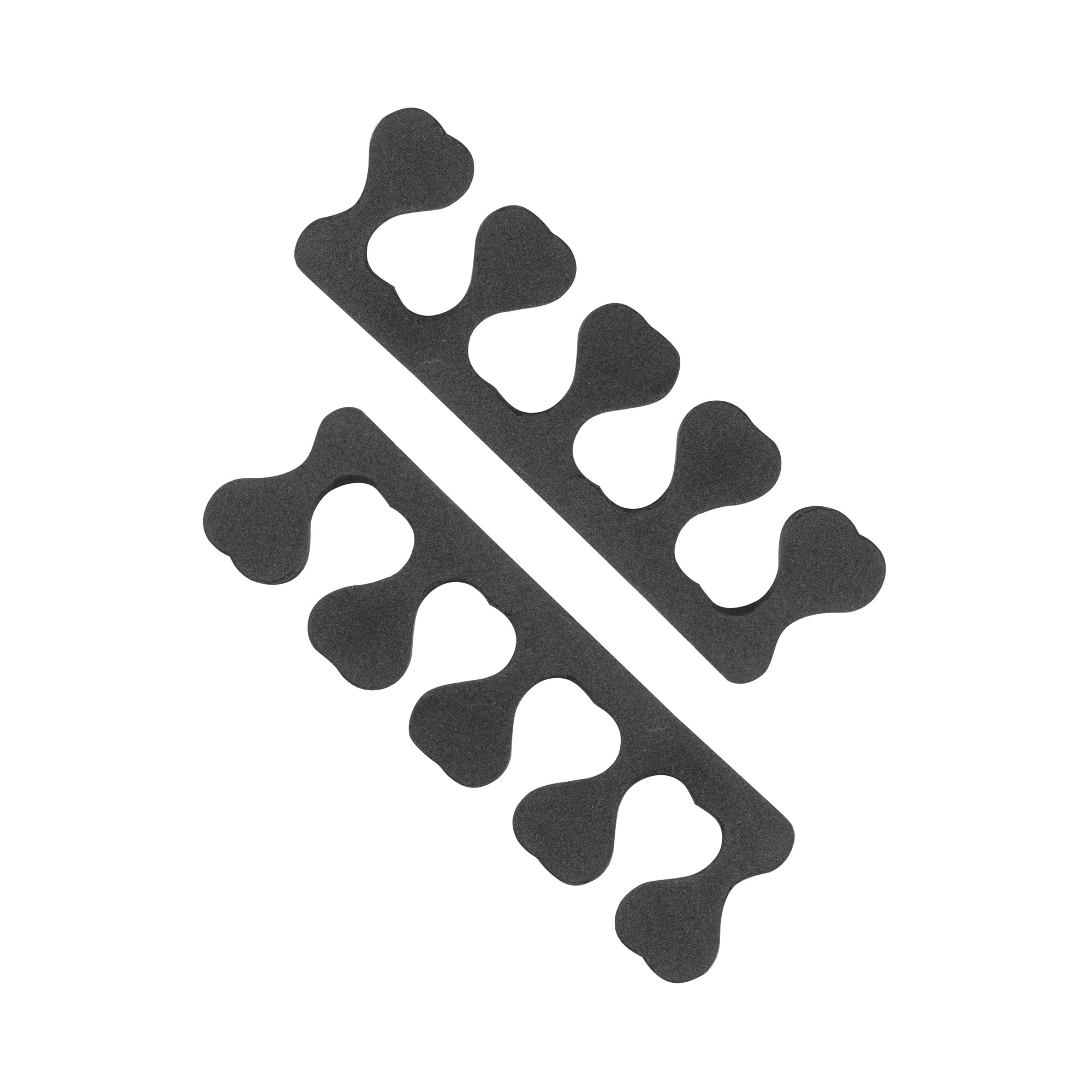 Разделители HEART attack черные для педикюра Japure - Image 2