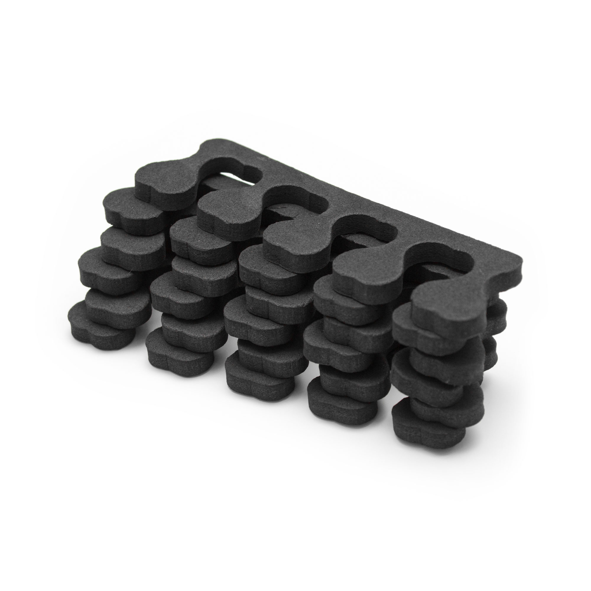 Разделители HEART attack черные для педикюра Japure - Image 4