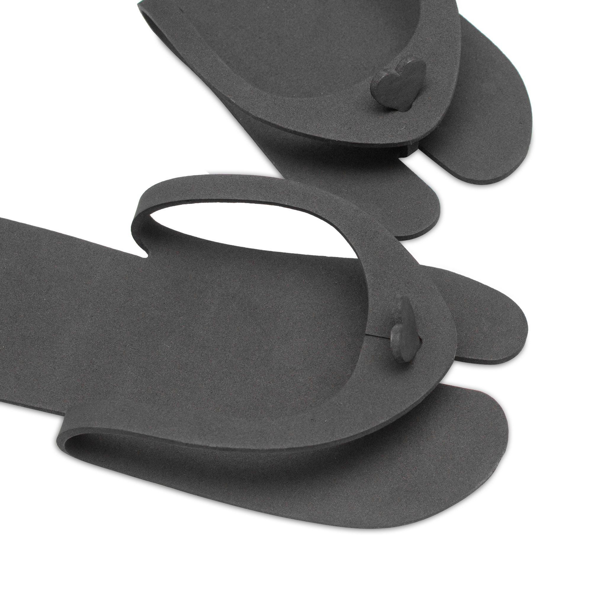 Тапочки HEART attack черные для педикюра Japure - Image 3